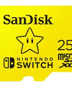 SanDisk Tarjeta de Memoria microSDXC 256GB UHS-I U3 para Nintendo Switch