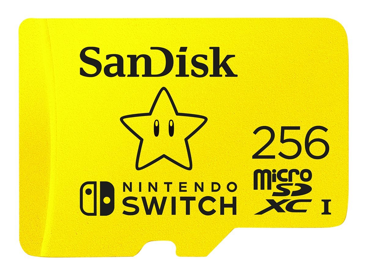SanDisk Tarjeta de Memoria microSDXC 256GB UHS-I U3 para Nintendo Switch 1 SanDisk Tarjeta de Memoria microSDXC 256GB UHS-I U3 para Nintendo Switch