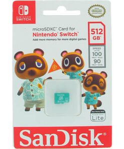 SanDisk Tarjeta Memoria microSDXC 512GB para Nintendo Switch | Velocidad U3
