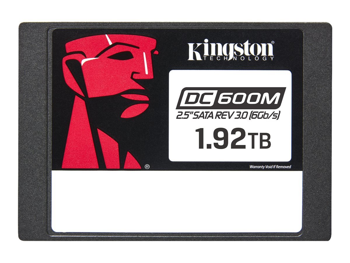 Kingston DC600M SSD de Uso Mixto 1.92TB 2.5" SATA 6Gb/s 1 Kingston DC600M SSD de Uso Mixto 1.92TB 2.5" SATA 6Gb/s