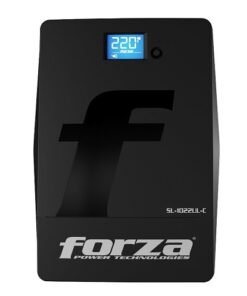 Forza SL Series UPS Linea Interactiva 1000VA / 600W, 220V con 4 Tomas Italianas, 1 IEC y Protección RJ45