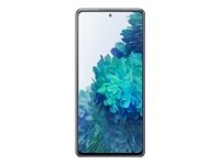 Samsung Galaxy S20 FE - 4G smartphone - SIM doble - RAM 6 GB / Memoria interna 128 GB - microSD slot - pantalla OLED - 6.5" - 2400 x 1080 píxeles (120 Hz) - 3 x cámaras traseras 12 MP, 12 MP, 8 MP - front camera 32 MP - cloud navy