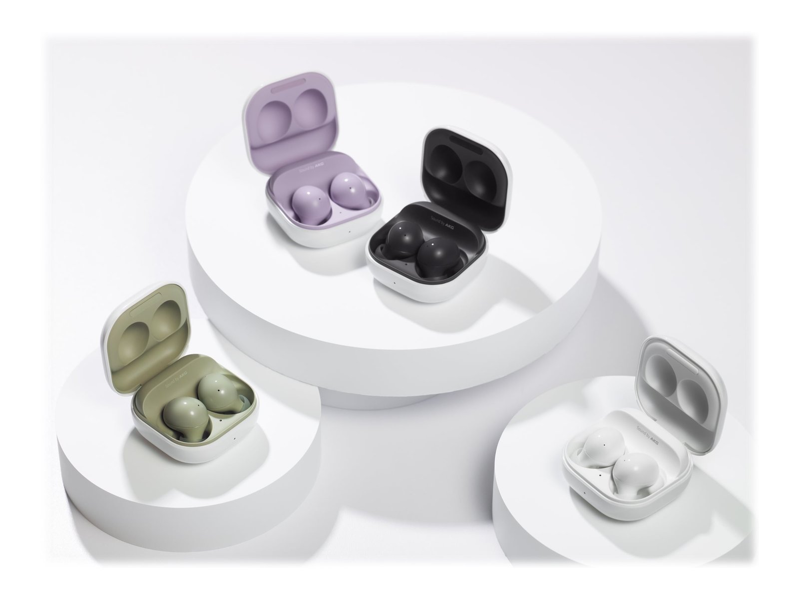 Samsung Galaxy Buds2 - Auriculares inalámbricos con micro - en oreja - Bluetooth - cancelación de sonido activo - blanco - para Galaxy A72 5G, S21, S21 5G, S21+ 5G, S22, Watch4, Z Flip3 5G, Z Flip4, Z Fold3 5G, Z Fold4 1 Samsung Galaxy Buds2 - Auriculares inalámbricos con micro - en oreja - Bluetooth - cancelación de sonido activo - blanco - para Galaxy A72 5G, S21, S21 5G, S21+ 5G, S22, Watch4, Z Flip3 5G, Z Flip4, Z Fold3 5G, Z Fold4