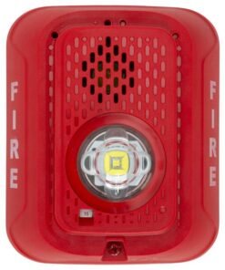 Honeywell Red LED Wall-Mount Strobe