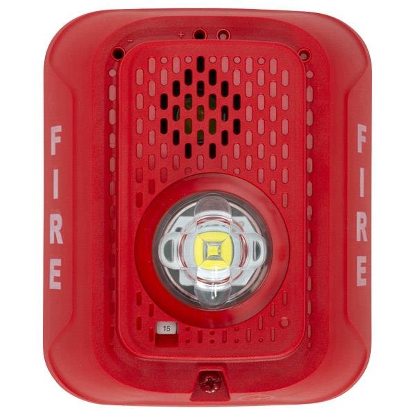 Honeywell Red LED Wall-Mount Strobe 1 Honeywell Red LED Wall-Mount Strobe