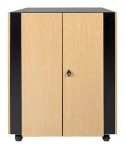 Eaton Tripp Lite Series 18U Soundproof Rack Enclosure Server Cabinet Quiet Acoustic - Rack armario - negro, beige - 18U - 19"