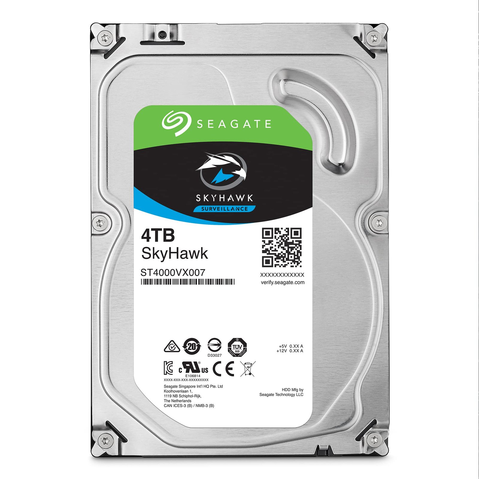 Seagate SkyHawk 6TB 3.5" Disco Duro Interno para Vigilancia 1 Seagate SkyHawk 6TB 3.5" Disco Duro Interno para Vigilancia