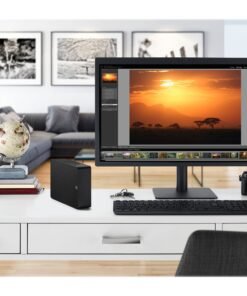 Seagate Expansion STKP12000400 - Disco duro - 12 TB - externo (sobremesa) - USB 3.0 - negro - con Seagate Rescue Data Recovery
