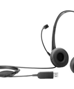 HP - Auricular - en oreja - cableado - USB - black jack