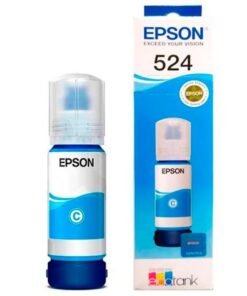 Epson Original EcoTank Botella de Tinta T524 Cyan