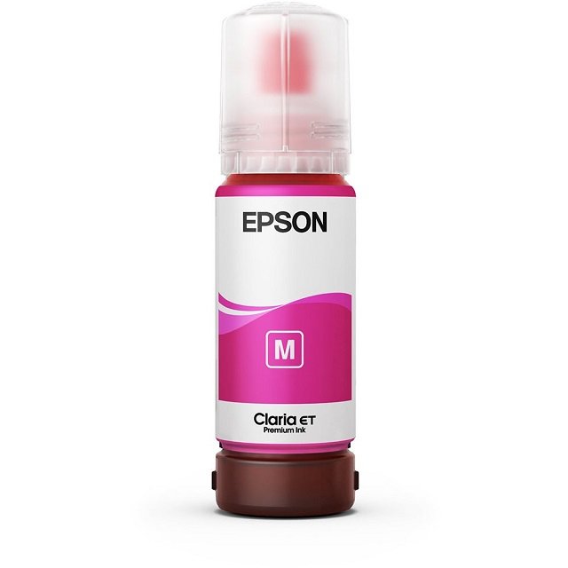 Epson T555 Magenta Botella de Tinta Original para EcoTank L8160, L8180 1 Epson T555 Magenta Botella de Tinta Original para EcoTank L8160, L8180