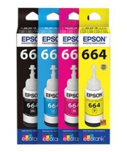 Tinta Original Epson T664 Amarillo EcoTank para L380, L386, ET-2600