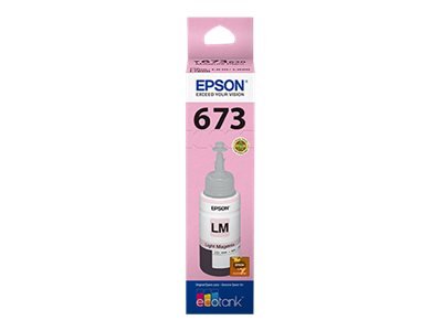 Epson T673 Tinta de Recarga Original Magenta Claro para Epson L1800, L800, L805, L810, L850 y EcoTank L1800 1 Epson T673 Tinta de Recarga Original Magenta Claro para Epson L1800, L800, L805, L810, L850 y EcoTank L1800