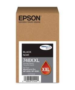 Epson 748XXL Tinta Negro Original para WorkForce Pro WF-6090 / WF-8090 / WF-8590