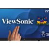 ViewSonic TD2230 - Monitor LED - 22" (21.5" visible) - pantalla táctil - 1920 x 1080 Full HD (1080p) - IPS - 250 cd/m² - 1000:1 - 14 ms - HDMI, VGA, DisplayPort - altavoces