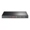 TP-Link TL-SL1226P - Conmutador - sin gestionar - 24 x 10/100 (PoE+) + 2 x 10/100/1000 + 2 x Gigabit SFP combinado - sobremesa, montaje en rack - PoE+ (250 W) 2 Foto TL SL1226P 1783350748