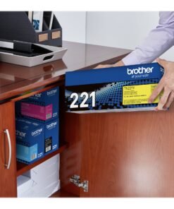 Brother TN221Y - Amarillo - original - caja - cartucho de tóner - para Brother HL-3140, HL-3170, HL-3180, MFC-9130, MFC-9330, MFC-9340
