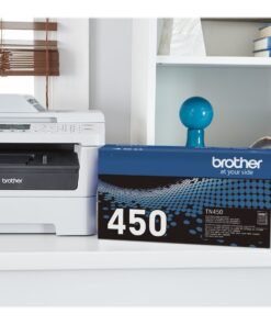Brother TN450 Cartucho Tóner Original Negro Alto Rendimiento para Impresoras Brother HL-2240, DCP-7060, MFC-7360