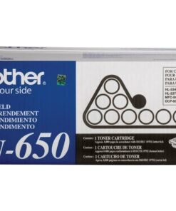 Brother TN650 Cartucho de Tóner Negro Original Alto Rendimiento