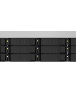 QNAP TS-1232PXU-RP - Servidor NAS - 12 compartimentos - montaje en bastidor - SATA 6Gb/s - RAID RAID 0, 1, 5, 6, 10, 50, JBOD, 60 - RAM 4 GB - Gigabit Ethernet / 2.5 Gigabit Ethernet / 10 Gigabit Ethernet - iSCSI soporta - 2U