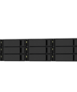QNAP TS-1232PXU-RP - Servidor NAS - 12 compartimentos - montaje en bastidor - SATA 6Gb/s - RAID RAID 0, 1, 5, 6, 10, 50, JBOD, 60 - RAM 4 GB - Gigabit Ethernet / 2.5 Gigabit Ethernet / 10 Gigabit Ethernet - iSCSI soporta - 2U
