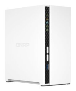 Servidor NAS 2 bahías 2GB RAM RAID Gigabit iSCSI QNAP TS-233