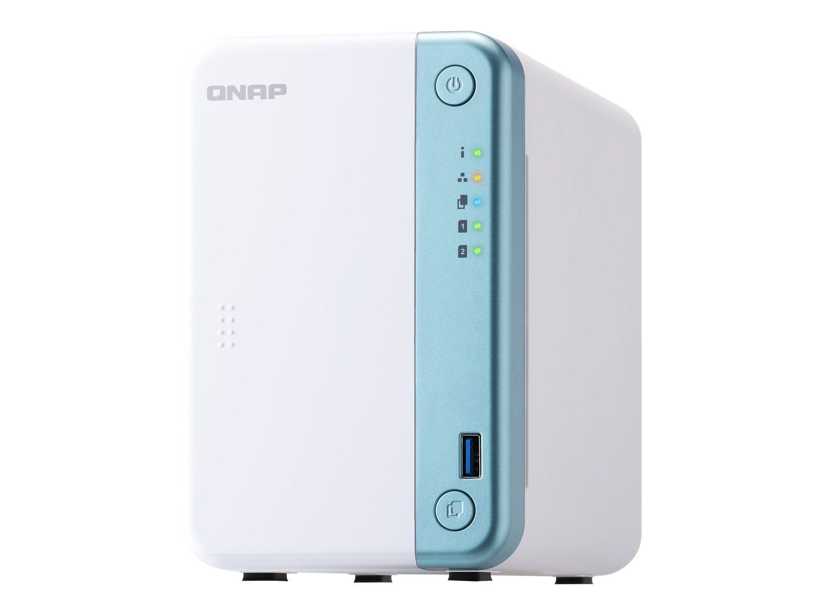 QNAP TS-251D - Servidor NAS - 2 compartimentos - SATA 6Gb/s - RAID RAID 0, 1, JBOD - RAM 2 GB - Gigabit Ethernet - iSCSI soporta 1 QNAP TS-251D - Servidor NAS - 2 compartimentos - SATA 6Gb/s - RAID RAID 0, 1, JBOD - RAM 2 GB - Gigabit Ethernet - iSCSI soporta
