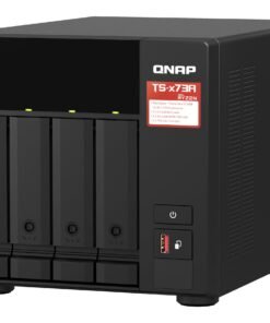 Servidor NAS 4 bahías 8GB RAM SATA 6Gbps 2.5GbE QNAP TS-473A