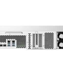 QNAP TS-832PXU-RP - Servidor NAS - 8 compartimentos - montaje en bastidor - SATA 6Gb/s - RAID RAID 0, 1, 5, 6, 10, 50, JBOD, 60 - RAM 4 GB - 2.5 Gigabit Ethernet / 10 Gigabit Ethernet - iSCSI soporta - 2U