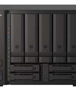 QNAP TS-H973AX-32G - Servidor NAS - 9 compartimentos - SATA 6Gb/s - RAID RAID 0, 1, 5, 6, 10, 50, JBOD, 60, RAID TP - RAM 32 GB - 2.5 Gigabit Ethernet / 10 Gigabit Ethernet - iSCSI soporta
