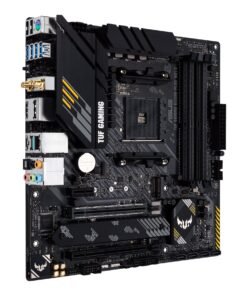 ASUS TUF GAMING B550M-PLUS WIFI II - Placa base - micro ATX - Socket AM4 - AMD B550 Chipset - USB-C Gen2, USB 3.2 Gen 1, USB 3.2 Gen 2 - 2.5 Gigabit LAN, Wi-Fi 6, Bluetooth - Tarjeta gráfica (CPU necesaria) - HD Audio (8-canales)