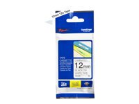 Brother TZe-231 Cinta Laminada Negro sobre Blanco 12mm x 8m para Rotuladoras P-Touch