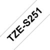 Brother TZe-S251 - Adhesivo extrarresistente - negro sobre blanco - rollo (2,4 cm x 8 m) 1 cinta(s) tipo laminado - para Brother PT-D600; P-Touch PT-3600, D800, E550, E800, P750, P900, P950; P-Touch EDGE PT-P750 3 Foto TZES251 1785721624