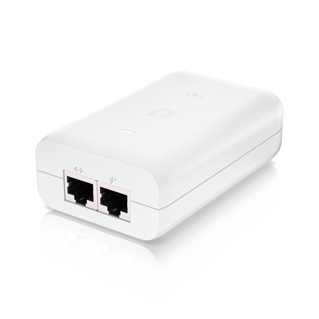 Inyector PoE Gigabit 48V Ubiquiti U-PoE 1 Ubiquiti - Power Injector - U-PoE