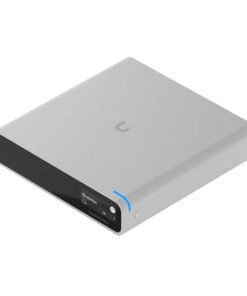 Ubiquiti Cloud Key SSD Minio servidor Unifi Controller - Material de la carcasa: Aluminio anodizado Hardware – Procesador: Chip basado en Arm® Cortex-A53® de ocho núcleos - Interfaz de gestión: Ethernet Bluetooth Interfaz de red (1) puerto GbE RJ45 – Memoria: 32GB eMMC 3 GB RAM - Capacidad de SSD: SSD SATA de 2,5" y 1 TB (actualizable por el usuario*) *CloudKey+ solo admite unidades que pueden funcionar con alimentación de 5 V. Las unidades que requieren alimentación adicional no son compatibles