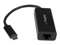 StarTech.com USB C to Gigabit Ethernet Adapter - Black - USB 3.1 to RJ45 LAN Network Adapter - USB Type C to Ethernet (US1GC30B) - Adaptador de red - USB-C - Gigabit Ethernet - negro - para P/N: HB30C3A1CFB, HB30C3A1CFS, TB33A1C 1 StarTech.com USB C to Gigabit Ethernet Adapter - Black - USB 3.1 to RJ45 LAN Network Adapter - USB Type C to Ethernet (US1GC30B) - Adaptador de red - USB-C - Gigabit Ethernet - negro - para P/N: HB30C3A1CFB, HB30C3A1CFS, TB33A1C
