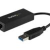 StarTech.com Adaptador Tarjeta de Red Externa NIC USB 3.0 a 1Gbps Gigabit Ethernet 1 Puerto - 1x RJ45 Hembra - 1x USBA - Adaptador de red - USB 3.0 - Gigabit Ethernet - negro 2 Foto USB31000S 1777773897
