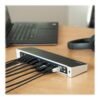 StarTech.com Replicador de Puertos Universal Triple para Ordenador Portátil - Base Docking Station USB 3.0 - Estación de conexión - USB - 1GbE - para P/N: ARMBARTRIO2, ARMTRIO, LTLOCK 3 Foto USB3DOCKH2DP 1777775109