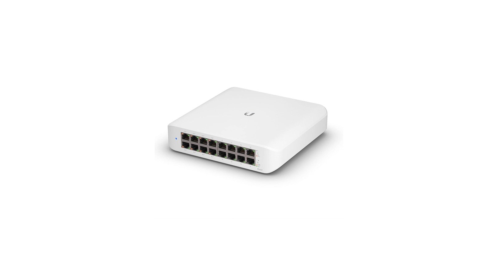 Switch Gestionado 16 Puertos Gigabit 8 PoE+ 45W Montaje Pared Ubiquiti UniFi USW-Lite-16-POE 1 Ubiquiti UniFi Switch Lite USW-Lite-16-POE - Conmutador - Gestionado - 16 x 10/100/1000 (8 PoE+) - sobremesa, montaje en pared - PoE+ (45 W)
