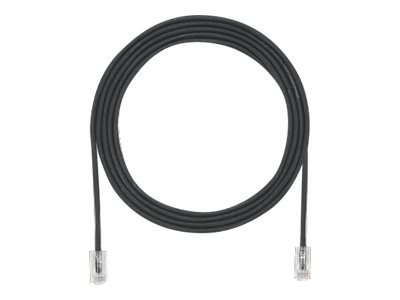 Panduit TX5e-28 Category 5E Performance - Cable de interconexión - RJ-45 (M) a RJ-45 (M) - 3 m - UTP - CAT 5e - IEEE 802.3af/IEEE 802.3at - sin halógenos, sin enganches, trenzado - negro 1 Panduit TX5e-28 Category 5E Performance - Cable de interconexión - RJ-45 (M) a RJ-45 (M) - 3 m - UTP - CAT 5e - IEEE 802.3af/IEEE 802.3at - sin halógenos, sin enganches, trenzado - negro