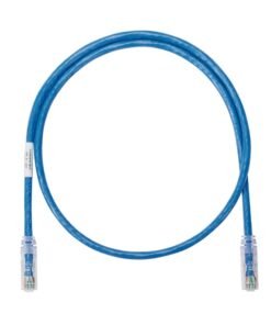 Panduit TX6-28 Category 6 Performance - Cable de interconexión - RJ-45 (M) a RJ-45 (M) - 2.13 m - UTP - CAT 6 - atornillado, sin halógenos - azul
