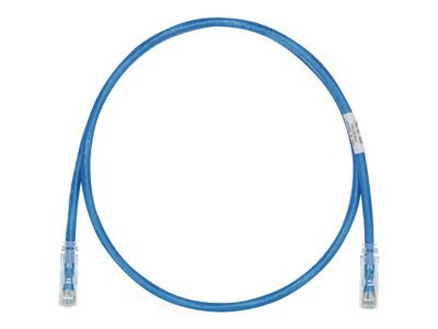 Panduit TX6-28 Category 6 Performance - Cable de interconexión - RJ-45 (M) a RJ-45 (M) - 20.3 cm - UTP - CAT 6 - IEEE 802.3at - atornillado, sin halógenos, sin enganches, trenzado - azul 1 Panduit TX6-28 Category 6 Performance - Cable de interconexión - RJ-45 (M) a RJ-45 (M) - 20.3 cm - UTP - CAT 6 - IEEE 802.3at - atornillado, sin halógenos, sin enganches, trenzado - azul