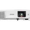 Epson PowerLite 119W - Proyector 3LCD - portátil - 4000 lúmenes (blanco) - 4000 lúmenes (color) - WXGA (1280 x 800) - 16:10 - LAN