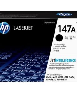 HP 147A - Negro - original - LaserJet - cartucho de tóner (W1470A) - para LaserJet Enterprise MFP M634; LaserJet Enterprise Flow MFP M634, MFP M635, MFP M636