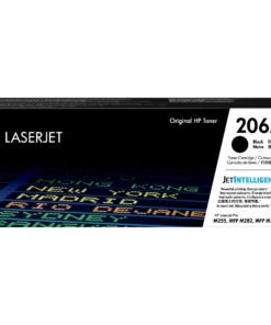 HP 206A - Negro - original - LaserJet - cartucho de tóner (W2110A) - para Color LaserJet Pro M255, M283, MFP M282, MFP M283