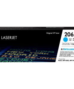 HP 206A - Cián - original - LaserJet - cartucho de tóner (W2111A) - para Color LaserJet Pro M255, M283, MFP M282, MFP M283