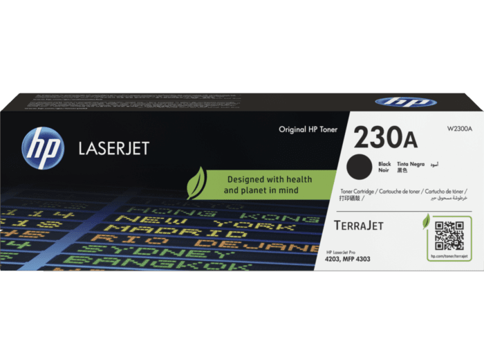 HP 230A - Negro - original - LaserJet - cartucho de tóner (W2300A) - para Color LaserJet Pro 4201, 4203, MFP 4301, MFP 4303 1 HP 230A - Negro - original - LaserJet - cartucho de tóner (W2300A) - para Color LaserJet Pro 4201, 4203, MFP 4301, MFP 4303
