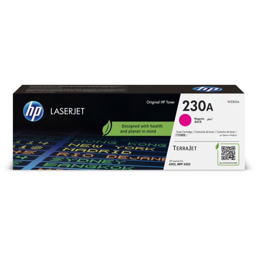 Tóner Magenta original LaserJet para MFP 4301 4303 HP W2303A 1 Tóner Magenta original LaserJet para MFP 4301 4303 HP W2303A