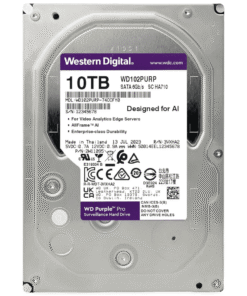 Western Digital WD Purple 10TB Internal Surveillance HDD 3.5" SATA 7200 RPM