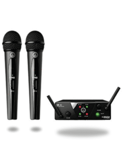 AKG WMS40 Mini Dual Vocal Wireless Microphone System, Band ISM2/3